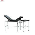 Stainless Steel Gynecological Examination Table/Obstetric Delivery Table